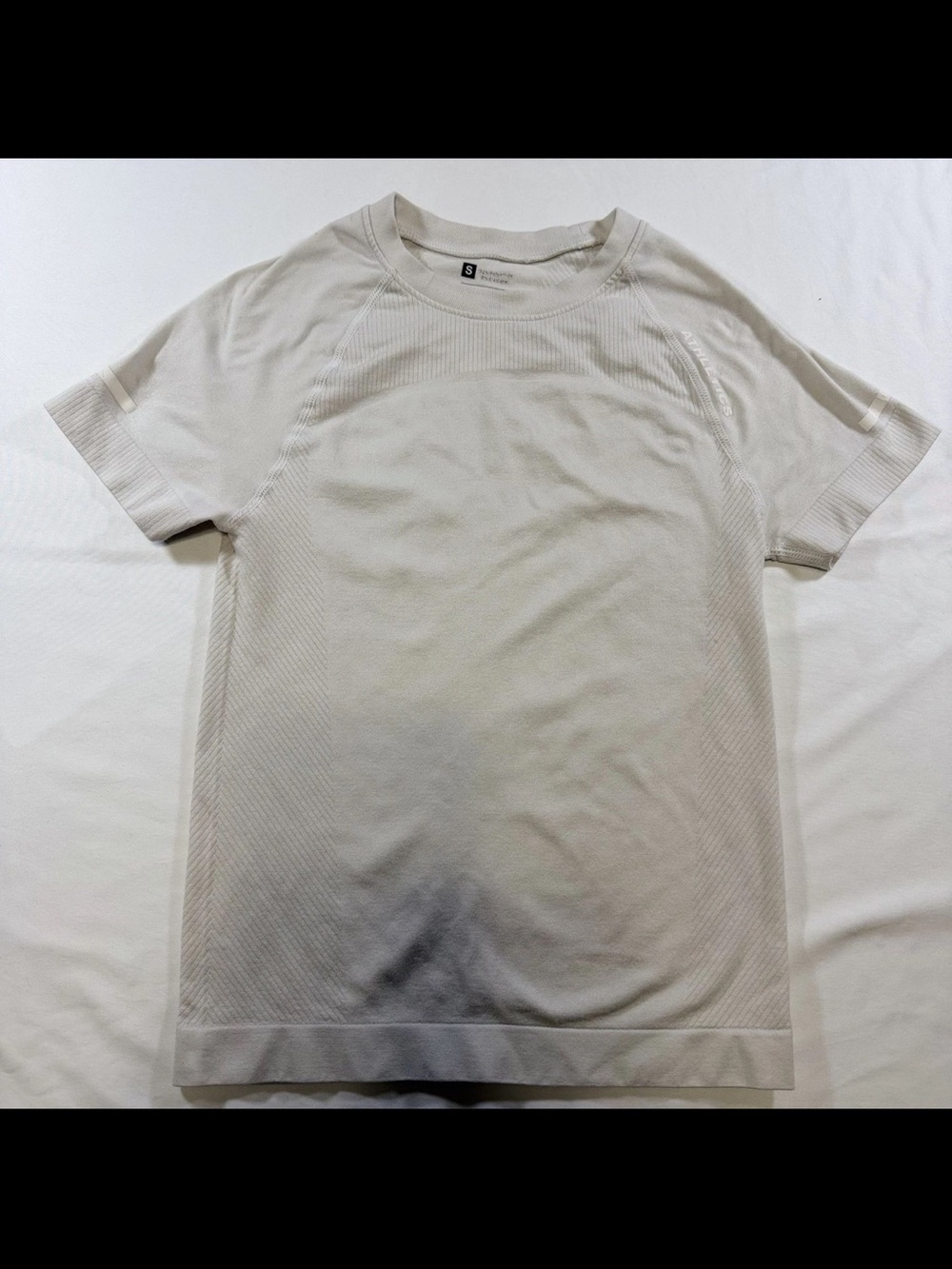 Breathable Crew Neck Unisex Shirt - Light Gray